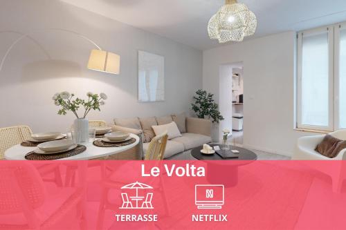 Le Volta by expat renting - Terrasse - Netflix, Toulouse