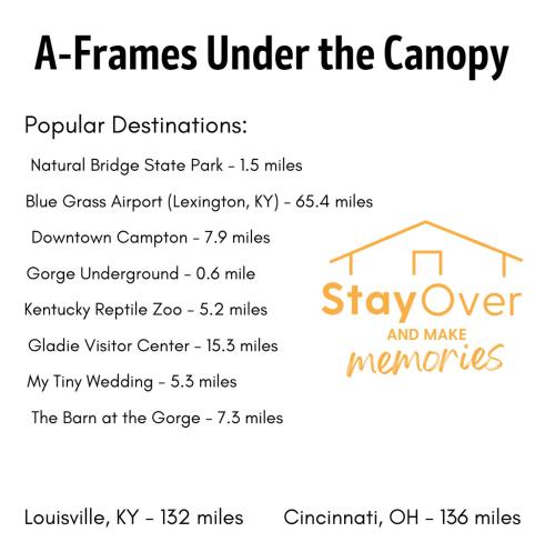 A-Frames Under the Canopy - Entire Property, Rogers (zdjęcie 5)