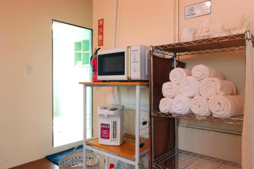 民宿グリーン荘 in Yonaha Beach