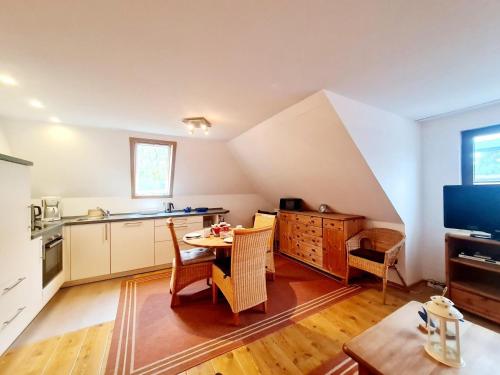 Kitchen, Ferienwohnung Luttenheid in Sankt Peter-Ording City Center