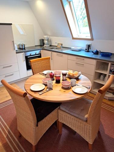 Kitchen, Ferienwohnung Luttenheid in Sankt Peter-Ording City Center