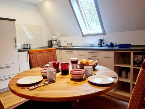 Kitchen, Ferienwohnung Luttenheid in Sankt Peter-Ording City Center