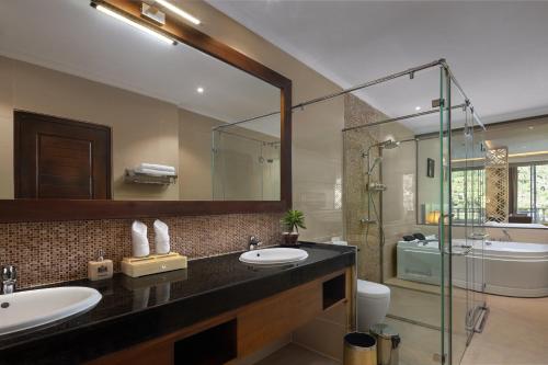 Suite, premier, jacuzzi