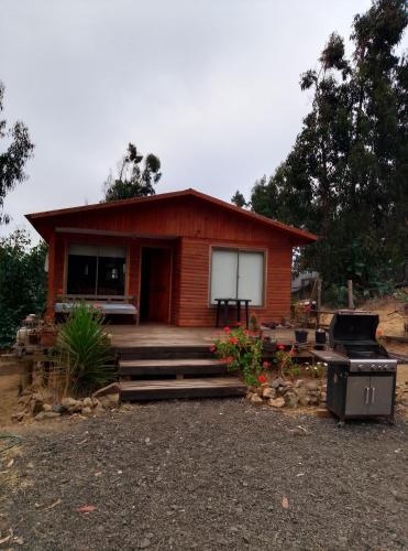 Cabaña en el bosque – khách sạn tại Los Corrales