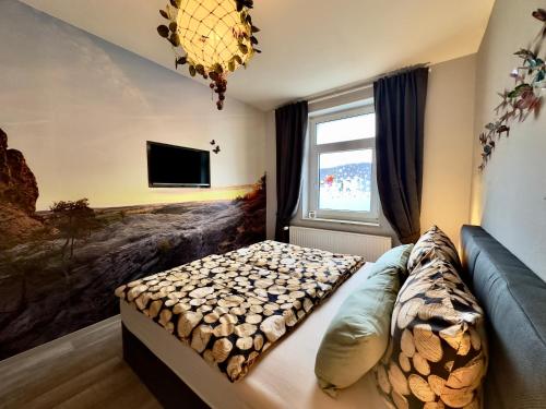 Ferienwohnung Midgard im Sagenharz - Family-Apartment, 2 SZ & WLAN in Thale, Deutschland