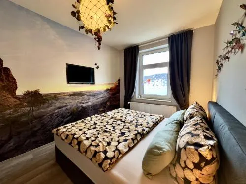 Ferienwohnung Midgard im Sagenharz - Family-Apartment, 2 SZ & WLAN in Thale, Deutschland