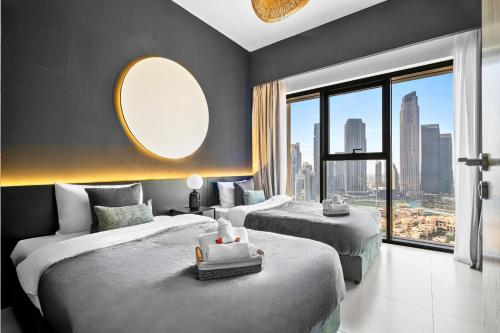 Luxury At The Top- Iconic Burj Views-Dubai Mall Access 2BR by Maxx Value Homes, Dubaj (zdjęcie 5)