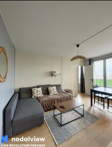 Cozy renovated apartment with cinema atmosphere and view in La Mulatière