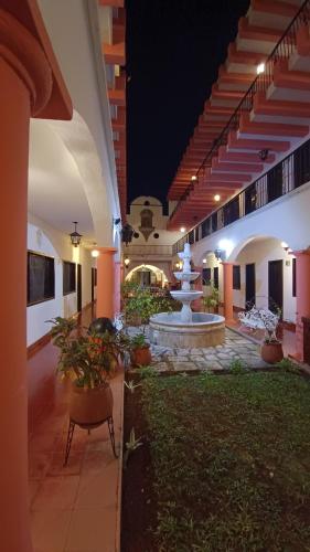 A szálláshely kívülről, Hotel Zaci in San Juan