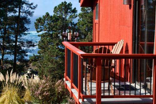 Varanda/terraço, COTTAGES AT LITTLE RIVER COVE - BED AND BREAKFAST in Little River (CA)