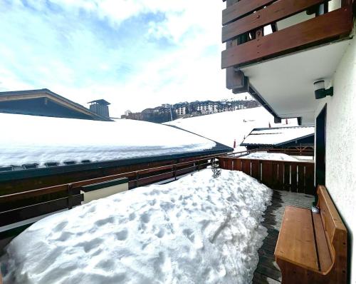 Surrounding environment, Chalet apartment with ski and spa at foot for 4 people in Saint-Martin-de-Belleville