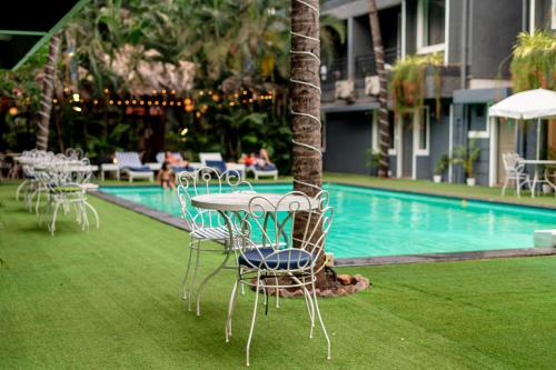 Magnum Resorts- Near Candolim Beach - 수영장