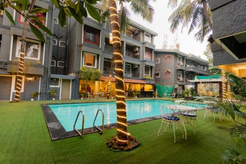 Magnum Resorts- Near Candolim Beach - 수영장