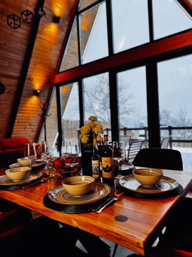 A környék, Cabana Luna & Terra A Frame by Cabanele Galaxy in Vulcana De Sus