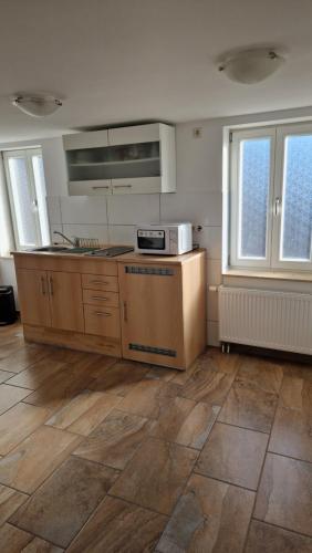 virtuve, Ferienwohnung Demmel & Cie in Osterwieck