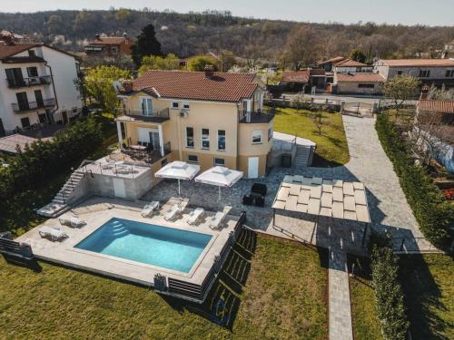 Viesnīcas āriene, Villa Vale by AwayToCroatia in Momjan