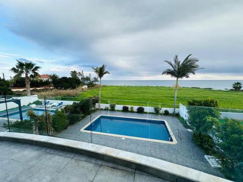 Garten, Villa Eva in Mazotos