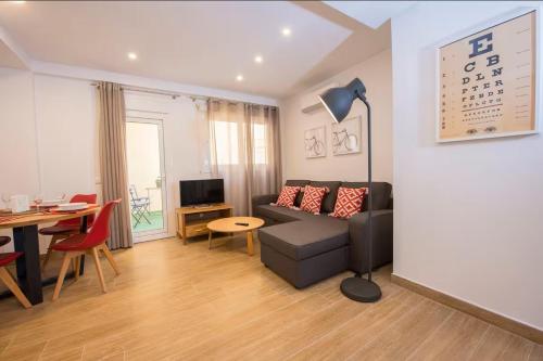 Apartamento con terraza en el Soho, Málaga