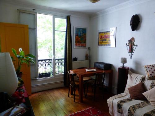 Charming flat in Belleville, Paris