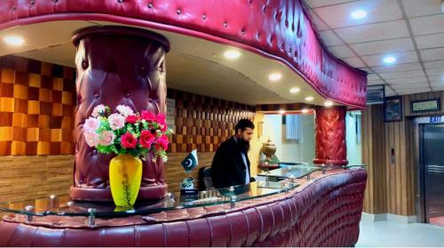 Lobby, Hotel city view in Peshawar