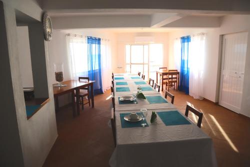 ห้องอาหาร, Cacimba Sunset Lodge in วิลา ดา ริเบียรา บราวา