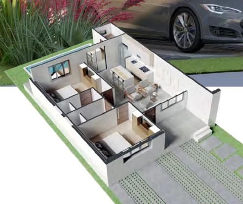 Private, secure 2 bedroom home with private pool, Jacó (foto 5)