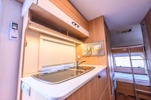 Kitchen, Camp Sahara in North Dead Sea