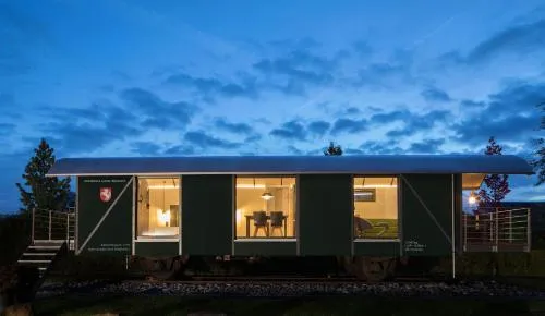 LokoMotel-Waggon, Luxus Appartment im Eisenbahnwaggon in Stadtlohn, Deutschland