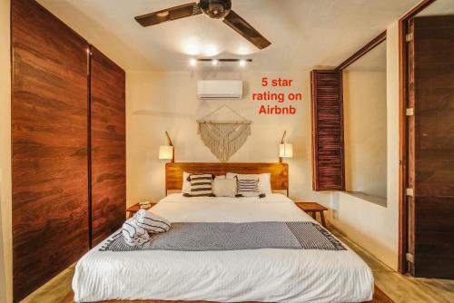 Quiet, Lux, Spacious and Comfy 2bd 2bth Condo,Private Pool, Wifi, AC, 24hr security, Tulum (fotografie 9)