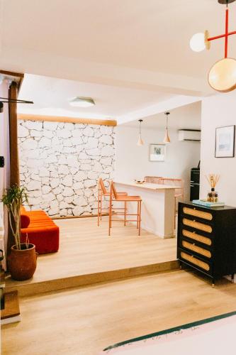 廚房, The Pink Palm Hotel - Adults Only in 夏洛特阿馬利亞