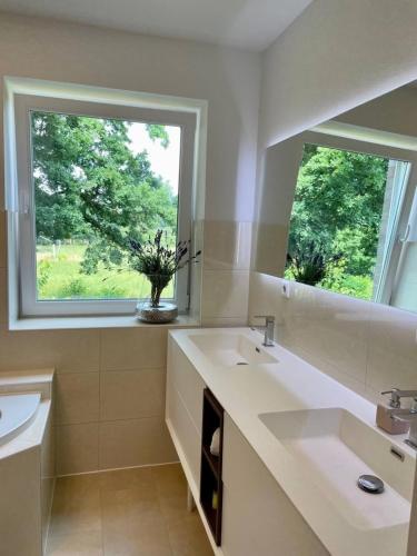 Familienfreundlichen Apartment mit traumhaft gruner Aussicht in Hamburg