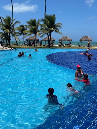 Ancorar Flat Resort a Beira Mar 2 Quartos em Porto de Galinhas – khách sạn tại Nossa Sra. do O