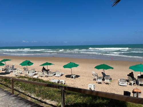 Beach, Ancorar Flat Resort a Beira Mar 2 Quartos em Porto de Galinhas in Nossa Sra. do O