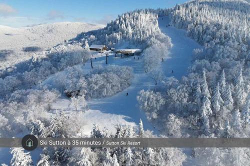 Chalet Black Box in Mansonville (QC)