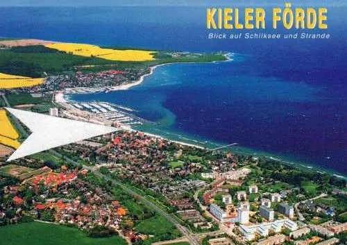 Am Strand in Kiel, Deutschland