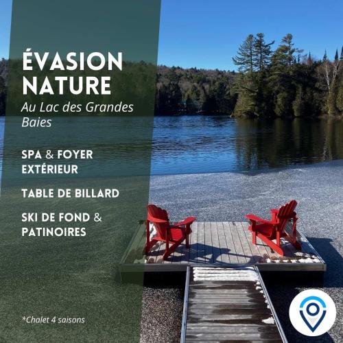 Waterfront - Chalet des Becassines in 諾明南格 (QC)