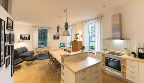 LokoMotel-Wohnung, Luxus Ferienwohnung im Lokschuppen in Stadtlohn, Deutschland