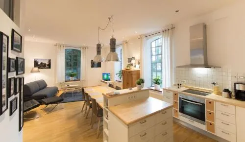 LokoMotel-Wohnung, Luxus Ferienwohnung im Lokschuppen in Stadtlohn, Deutschland