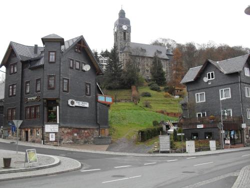 Waldblick in Lauscha, Deutschland