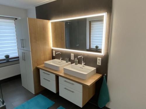 Iekārtas, Holiday home with 4 rooms and terrace in Osann-Monzel
