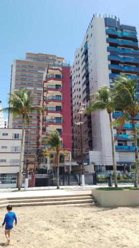 Apartamento Pè na Areia Canto do Forte (Apartamento Pe na Areia Canto do Forte) in กันโตโดฟอร์เต
