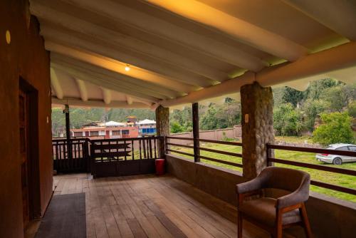 Kilátás, Casa Mayta in Urubamba