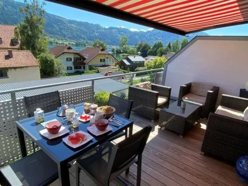 with lake view Comfortable holiday residence in Bodensdorf, Österreich