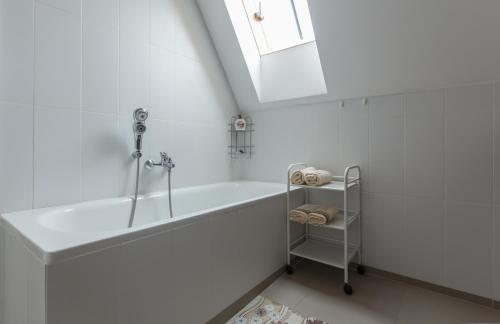 浴室, Velehradský dům sv Cyrila a Metoděje Velehrad - Apartmán (Velehradsky dum sv Cyrila a Metodeje Velehrad - Apartman) in 韋萊赫拉德