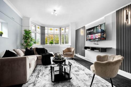 Spacious 5 Bed House - 11 Guests - Free Netflix - Parking 316C, Birmingham (fotografie 8)