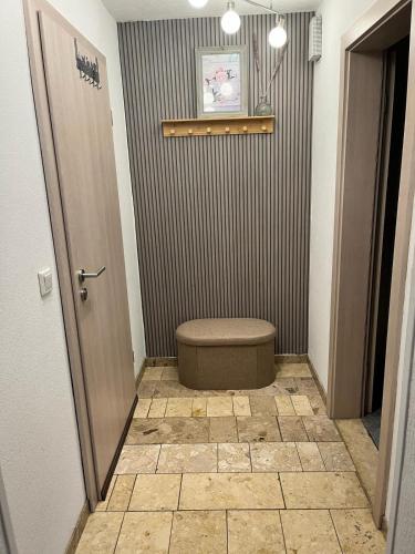 Fürdőszoba, Ferienwohnung Kempel in Frankenberg (Eder)