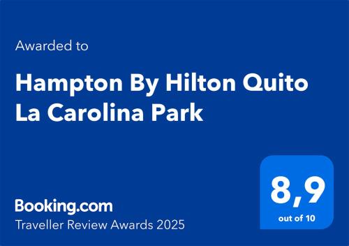 Hampton By Hilton Quito La Carolina Park, Кито (фото 5)