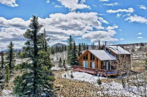 Rocky Mt Cabin 2bed loft Hot Tub Amazing Views in Tarryall Mountain