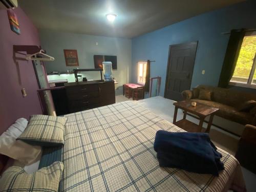 1 double bed