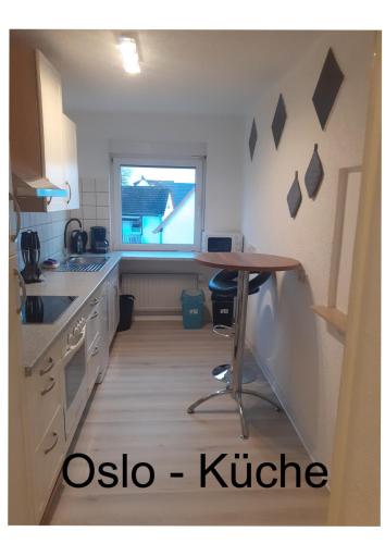 Kitchen, FaWiGa Monteurwohnung Karben in Karben